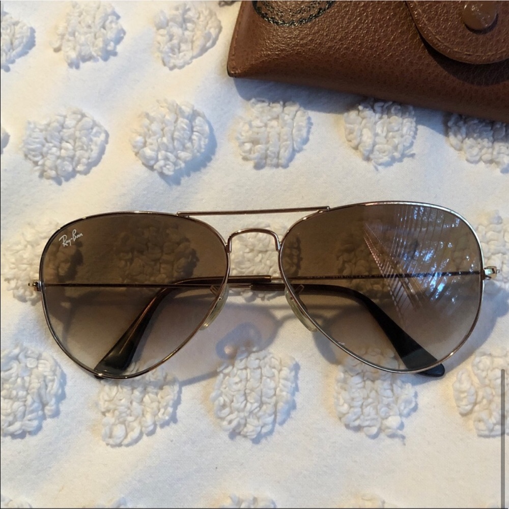 Ray-Ban Gold Aviators